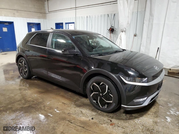 2022 Hyundai IONIQ 5 SE with VIN KM8KM4AEXNU065321, listed as a Copart auction lot 89176085 with 61,849 mi miles and Salvage Title. Bid and sale history available at carsss.com. Image 4.
