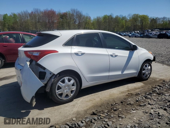 2016 Hyundai Elantra with VIN KMHD35LH5GU303958, listed as a Copart auction lot 54234385 with 83,729 mi miles and Salvage Title. Bid and sale history available at DreamBid. Image 3.