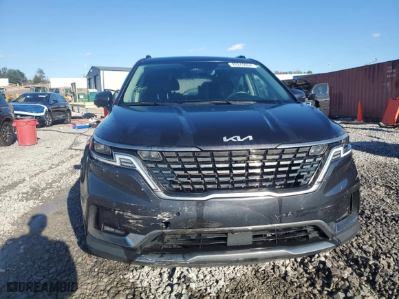 2023 Kia Carnival SX Prestige with VIN KNDNE5H35P6194373, listed as a Copart auction lot 80249694 with 43,721 mi miles and Salvage Title. Bid and sale history available at carsss.com. Image 5.