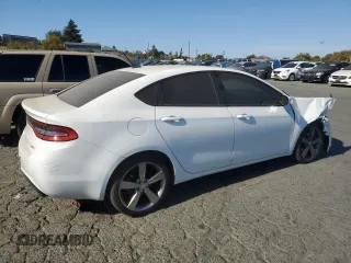 2016 Dodge Dart GT with VIN 1C3CDFEB5GD538800, listed as a Copart auction lot 71993904 with 77,011 mi miles and Salvage Title. Bid and sale history available at carsss.com. Image 3.
