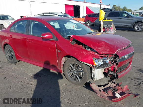 2015 Mitsubishi Lancer SE with VIN JA32V2FW7FU024779, listed as a IAAI auction lot 40681839 with Not Provided miles. Bid and sale history available at carsss.com. Image 1.
