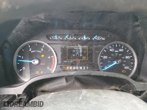 2019 Ford F-350 XL with VIN 1FT8W3BT3KEE53769, listed as a Copart auction lot 58532715 with 109,214 mi miles and Salvage title. Bid and sale history available at DreamBid. Image 9.