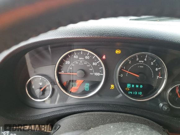 2013 Jeep Wrangler Unlimited Sahara with VIN 1C4HJWEG0DL658138, listed as a Copart auction lot 63792855 with Not provided miles and Clean title. Bid and sale history available at DreamBid. Image 9.