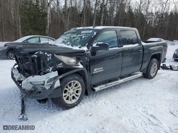 2017 GMC Sierra 1500 SLE with VIN 3GTU2MEC3HG464221, listed as a Copart auction lot 42182485 with 175,065 mi miles and Salvage Title. Bid and sale history available at carsss.com. Image 1.