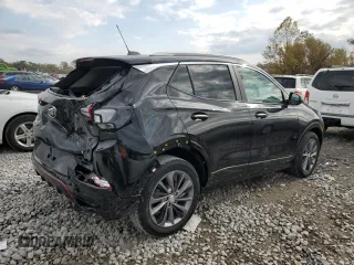 2023 Buick Encore GX Select with VIN KL4MMDSL5PB063737, listed as a Copart auction lot 77082114 with 7,572 mi miles and Salvage title. Bid and sale history available at DreamBid. Image 3.