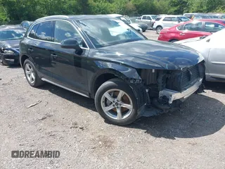 2021 Audi Q5 Premium z VIN WA1AAAFY5M2087242, wystawiony jako IAAI lot #42163597 z przebiegiem 48 246 mil mil oraz . Historia ofert i sprzedaży dostępna na DreamBid. Obrazek 1.