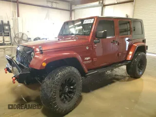 2008 Jeep Wrangler Unlimited Sahara with VIN 1J4GA59118L515727, listed as a Copart auction lot 88794335 with 209,077 mi miles and Salvage title. Bid and sale history available at DreamBid. Image 1.