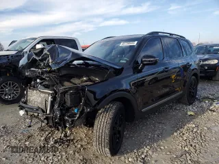 2023 Kia Telluride SX Prestige X-Line z VIN 5XYP5DGC9PG388311, wystawiony jako Copart lot #85730444 z przebiegiem 18 391 mil mil oraz Szkoda całkowita • Salvage title. Historia ofert i sprzedaży dostępna na DreamBid. Obrazek 1.