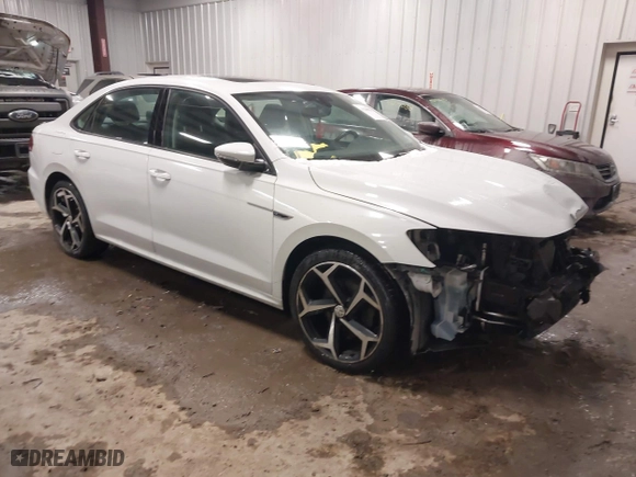 2020 Volkswagen Passat 2.0T R-Line with VIN 1VWMA7A37LC021086, listed as a IAAI auction lot 41290058 with 71,555 mi miles. Bid and sale history available at carsss.com. Image 1.