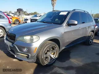 2009 BMW X5 30i with VIN 5UXFE43559L263332, listed as a IAAI auction lot 41998651 with 209,264 mi miles. Bid and sale history available at carsss.com. Image 2.