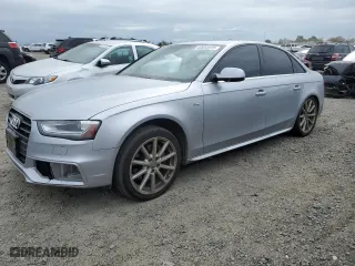 2015 Audi A4 Premium with VIN WAUBFAFL2FN036697, listed as a Copart auction lot 48912375 with 171,553 mi miles and Salvage Title. Bid and sale history available at carsss.com. Image 1.