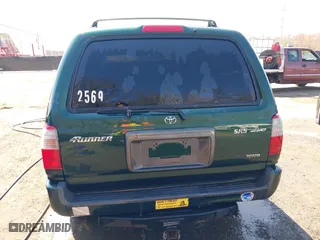 2000 Toyota 4Runner SR5 with VIN JT3HN86R1Y0323093, listed as a IAAI auction lot 41769405 with 156,905 mi miles. Bid and sale history available at carsss.com. Image 16.