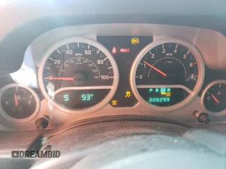 2009 Jeep Wrangler Sahara with VIN 1J4FA54199L747528, listed as a Copart auction lot 80974584 with 226,299 mi miles and Salvage title. Bid and sale history available at DreamBid. Image 9.