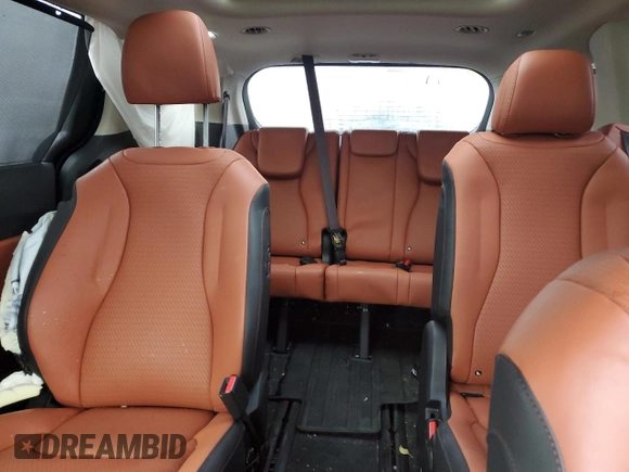 2024 Kia Carnival SX Prestige with VIN KNDNE5H35R6423850, listed as a Copart auction lot 78478404 with 8,175 mi miles and Salvage Title. Bid and sale history available at carsss.com. Image 10.