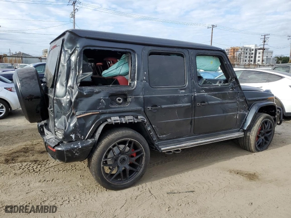 2021 Mercedes-Benz G-Class AMG G 63 with VIN W1NYC7HJ7MX384817, listed as a Copart auction lot 53364495 with 0 mi miles and Clean Title. Bid and sale history available at carsss.com. Image 3.