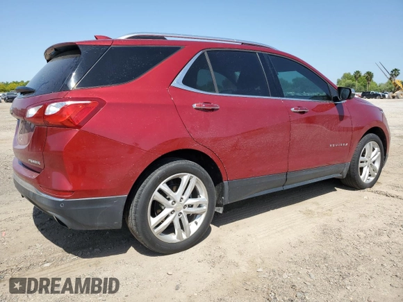 2019 Chevrolet Equinox Premier z VIN 3GNAXPEX2KS675396, wystawiony jako Copart lot #52352995 z przebiegiem 53 516 mil mil oraz Szkoda całkowita • Salvage title. Historia ofert i sprzedaży dostępna na DreamBid. Obrazek 3.