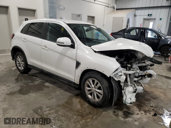2021 Mitsubishi Outlander Sport SE with VIN JA4AJVAW2MU606670, listed as a Copart auction lot 43727945 with 96,730 mi miles and Salvage title. Bid and sale history available at DreamBid. Image 4.