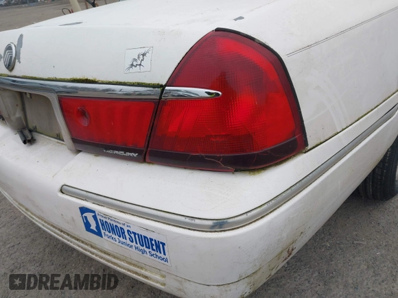 2001 Mercury Grand Marquis LS with VIN 2MEFM75W81X678887, listed as a IAAI auction lot 41254252 with 113,742 mi miles and . Bid and sale history available at DreamBid. Image 6.