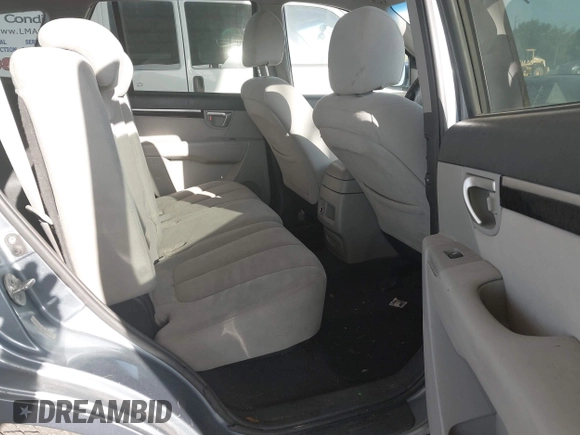 2009 Hyundai Santa Fe SE with VIN 5NMSH73EX9H318027, listed as a IAAI auction lot 42668676 with 185,610 mi miles and . Bid and sale history available at DreamBid. Image 8.