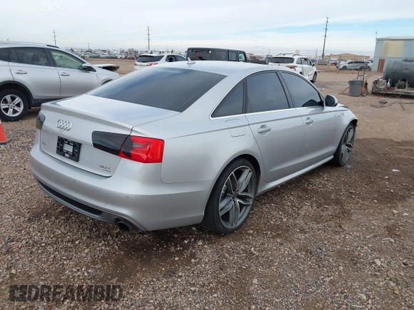 2013 Audi A6 3.0T Prestige with VIN WAUJGAFC8DN015066, listed as a IAAI auction lot 40978422 with 164,992 mi miles. Bid and sale history available at carsss.com. Image 4.