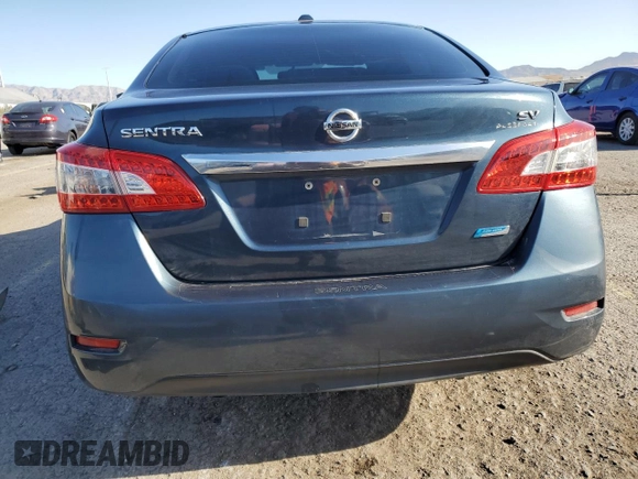 2013 Nissan Sentra S with VIN 3N1AB7AP5DL659304, listed as a Copart auction lot 52418855 with 117,475 mi miles and Salvage Title. Bid and sale history available at DreamBid. Image 6.