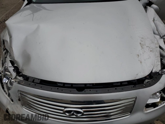 2008 Infiniti G35 Journey with VIN JNKBV61E68M206529, listed as a Copart auction lot 61417315 with 83,186 mi miles and Salvage title. Bid and sale history available at DreamBid. Image 11.