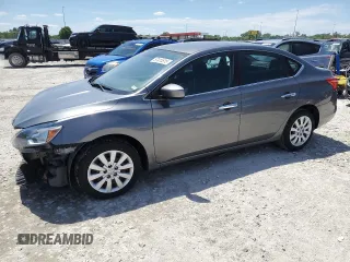 2019 Nissan Sentra S z VIN 3N1AB7AP6KY263513, wystawiony jako Copart lot #57415515 z przebiegiem 84 852 mil mil oraz Szkoda całkowita • Salvage title. Historia ofert i sprzedaży dostępna na DreamBid. Obrazek 1.