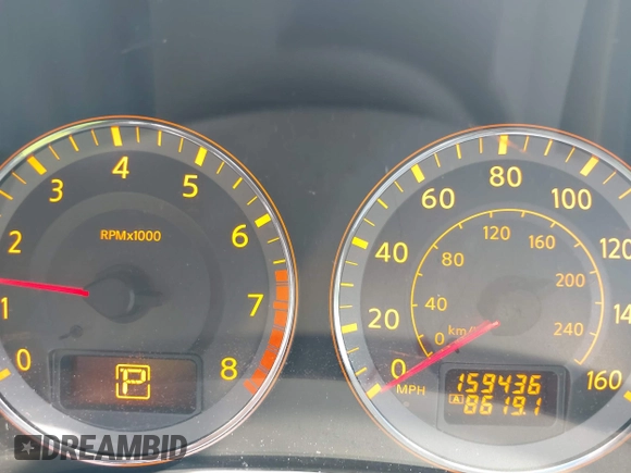 2008 Infiniti FX with VIN JNRAS08U98X104799, listed as a IAAI auction lot 42239487 with 159,439 mi miles and . Bid and sale history available at DreamBid. Image 7.