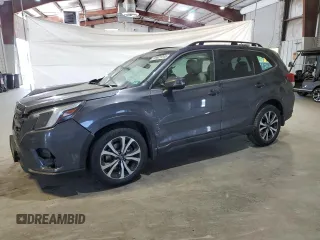 2022 Subaru Forester Limited with VIN JF2SKAPC1NH520324, listed as a Copart auction lot 56921045 with 78,541 mi miles and Salvage title. Bid and sale history available at DreamBid. Image 1.