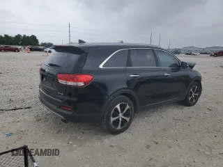 2017 Kia Sorento EX z VIN 5XYPH4A59HG203449, wystawiony jako Copart lot #51529405 z przebiegiem Nie podano mil oraz Szkoda całkowita • Salvage title. Historia ofert i sprzedaży dostępna na DreamBid. Obrazek 3.