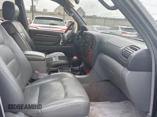 2000 Lexus LX 470 with VIN JT6HT00W7Y0122954, listed as a Copart auction lot 55483755 with 262,357 mi miles and Clean Title. Bid and sale history available at DreamBid. Image 5.