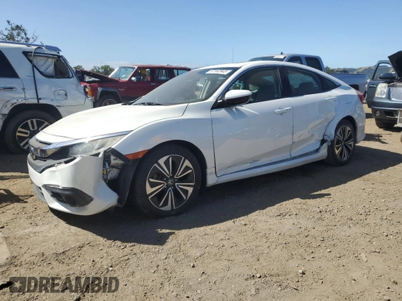 2016 Honda Civic EX-T с VIN 2HGFC1F36GH635501, выставлен на аукционе Copart как лот 57162945 с пробегом Не указан миль и Списание • Salvage title. История ставок и продаж доступна на DreamBid. Изображение 1.
