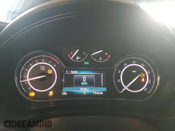 2017 Buick Regal Premium II with VIN 2G4GR5GXXH9136699, listed as a Copart auction lot 81829784 with 53,148 mi miles and Salvage Title. Bid and sale history available at carsss.com. Image 9.
