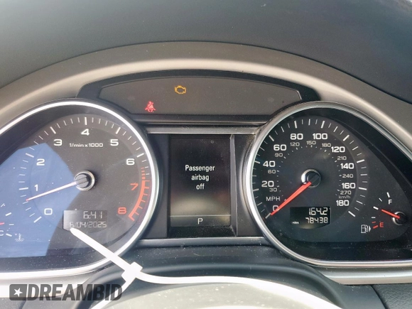 2015 Audi Q7 S line Prestige with VIN WA1DGAFE1FD032439, listed as a Copart auction lot 59705535 with 78,438 mi miles and Salvage title. Bid and sale history available at DreamBid. Image 9.