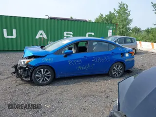 2021 Nissan Versa SV with VIN 3N1CN8EV2ML829908, listed as a IAAI auction lot 42416892 with 95,770 mi miles and . Bid and sale history available at DreamBid. Image 13.