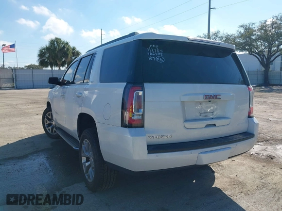 2017 GMC Yukon SLT with VIN 1GKS1BKC7HR368759, listed as a IAAI auction lot 41477644 with 1 mi miles. Bid and sale history available at carsss.com. Image 3.