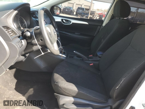 2019 Nissan Sentra S with VIN 3N1AB7AP2KY273861, listed as a Copart auction lot 50196535 with 86,747 mi miles and Salvage Title. Bid and sale history available at carsss.com. Image 7.
