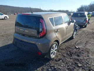 2015 Kia Soul + with VIN KNDJP3A53F7217571, listed as a IAAI auction lot 41690562 with 44,655 mi miles and . Bid and sale history available at DreamBid. Image 4.