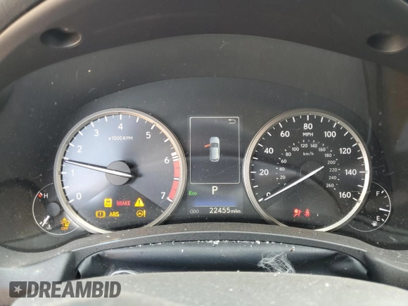 2021 Lexus NX 300 with VIN JTJDARDZ2M2263447, listed as a Copart auction lot 56679395 with 22,455 mi miles and Salvage title. Bid and sale history available at DreamBid. Image 9.