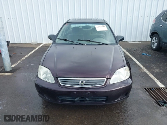 2000 Honda Civic LX with VIN 1HGEJ6676YL036362, listed as a IAAI auction lot 41912249 with 135,112 mi miles. Bid and sale history available at carsss.com. Image 12.