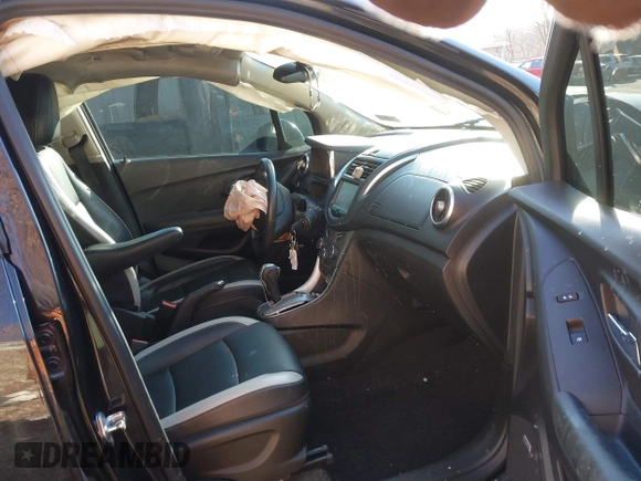 2016 Chevrolet Trax LTZ with VIN KL7CJRSB7GB746485, listed as a IAAI auction lot 41530513 with 131,185 mi miles. Bid and sale history available at carsss.com. Image 5.