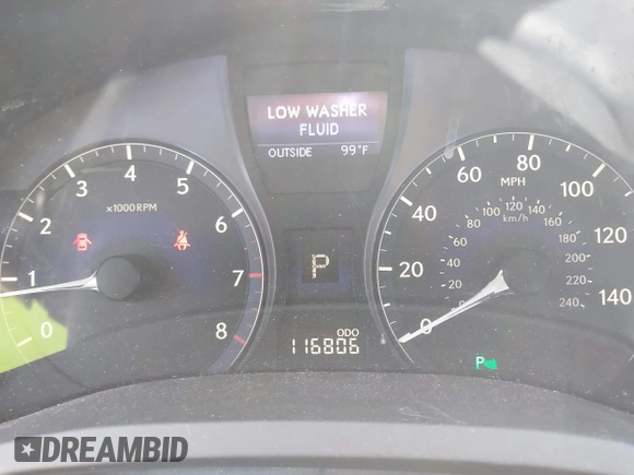 2011 Lexus RX 350 z VIN JTJBK1BA1B2010541, wystawiony jako IAAI lot #42593398 z przebiegiem 116 806 mil mil oraz . Historia ofert i sprzedaży dostępna na DreamBid. Obrazek 7.