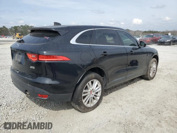 2020 Jaguar F-Pace 30t Prestige z VIN SADCK2GX9LA632858, wystawiony jako Copart lot #44627085 z przebiegiem 60 173 mil mil oraz Szkody całkowita. Historia ofert i sprzedaży dostępna na DreamBid. Obrazek 3.