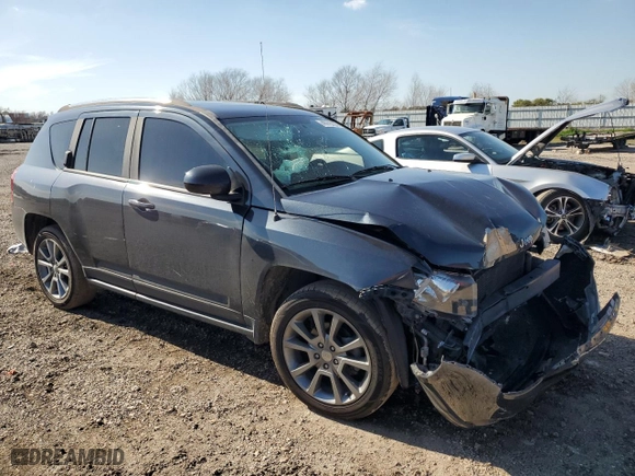 2016 Jeep Compass High Altitude Edition with VIN 1C4NJCEA1GD536061, listed as a Copart auction lot 46919105 with 81,992 mi miles and Salvage Title. Bid and sale history available at carsss.com. Image 4.