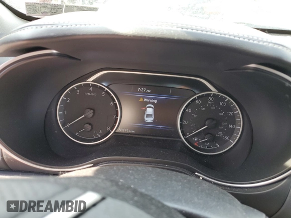 2020 Nissan Maxima Platinum with VIN 1N4AA6FV7LC365422, listed as a Copart auction lot 54913205 with 81,000 mi miles and Salvage title. Bid and sale history available at DreamBid. Image 9.