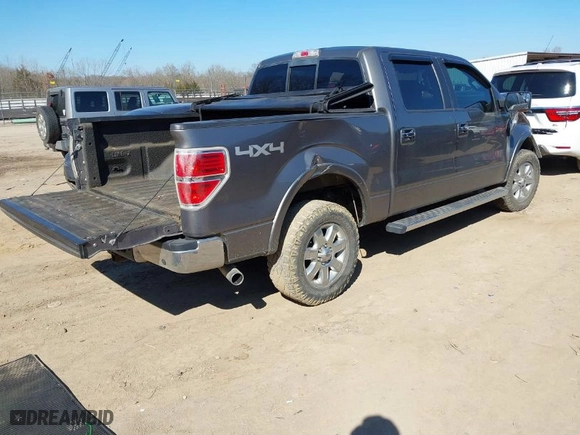 2013 Ford F-150 XL with VIN 1FTFW1EF8DFC38936, listed as a IAAI auction lot 41611514 with 149,456 mi miles. Bid and sale history available at carsss.com. Image 4.