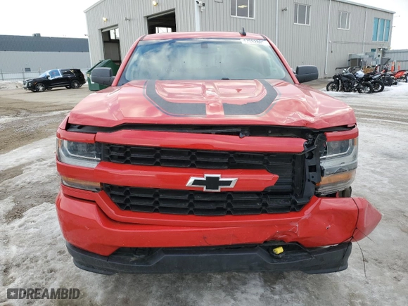 2018 Chevrolet Silverado 1500 Custom with VIN 3GCUKPEC8JG159160, listed as a Copart auction lot 47082895 with 0 mi miles and Salvage Title. Bid and sale history available at carsss.com. Image 5.
