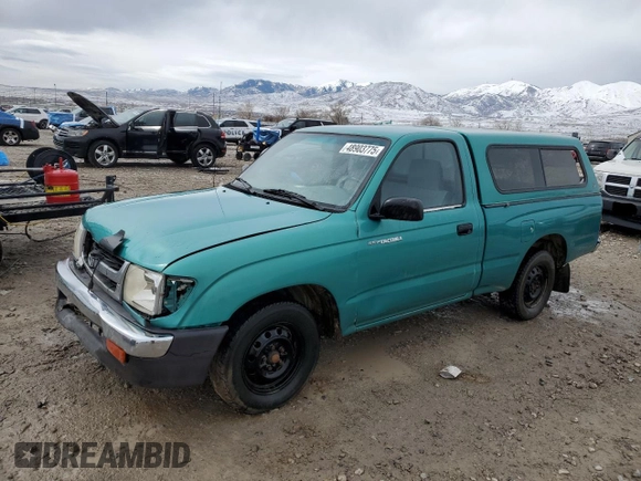 1998 Toyota Tacoma z VIN 4TANL42N6WZ034120, wystawiony jako Copart lot #48903775 z przebiegiem 247 982 mil mil oraz Czysty tytuł • Clean title. Historia ofert i sprzedaży dostępna na DreamBid. Obrazek 1.