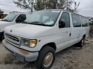 1998 Ford Econoline Wagon XL z VIN 1FBSS31L4WHB36384, wystawiony jako Copart lot #51649835 z przebiegiem 87 941 mil mil oraz Tytuł czysty. Historia ofert i sprzedaży dostępna na DreamBid. Obrazek 1.