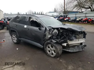 2019 Toyota RAV4 XLE with VIN 2T3P1RFV8KC008141, listed as a Copart auction lot 88732985 with Not Provided miles and Salvage Title. Bid and sale history available at DreamBid. Image 4.